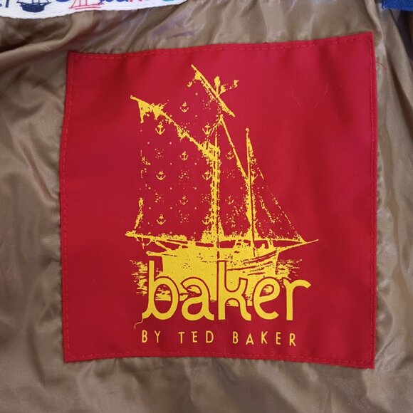 Baker by Ted Baker Children's Red Windbreaker Jacket Size 3Y/3T - Picture 10 of 14